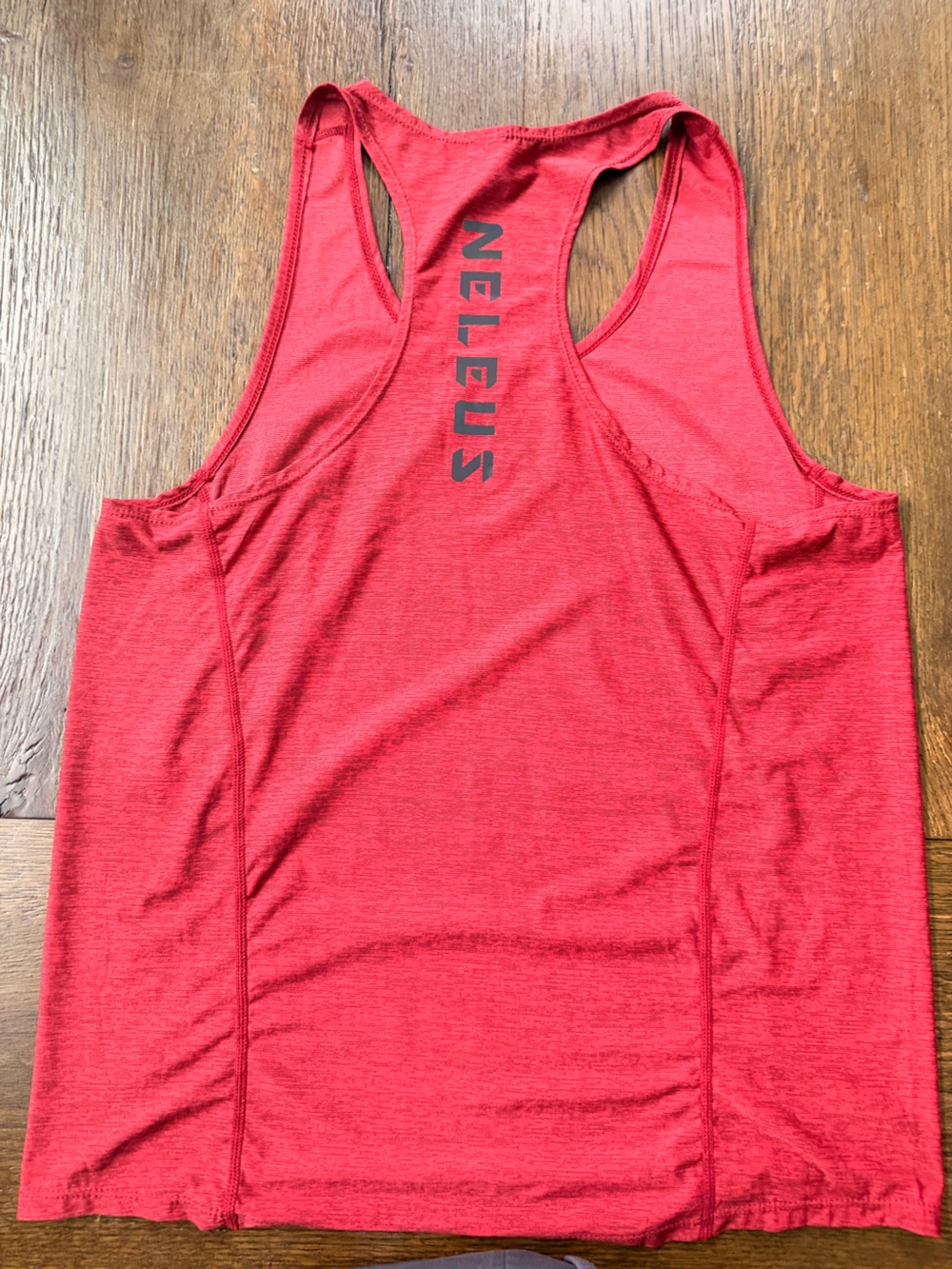 Neleus Men’s Red Racerback Training Tank